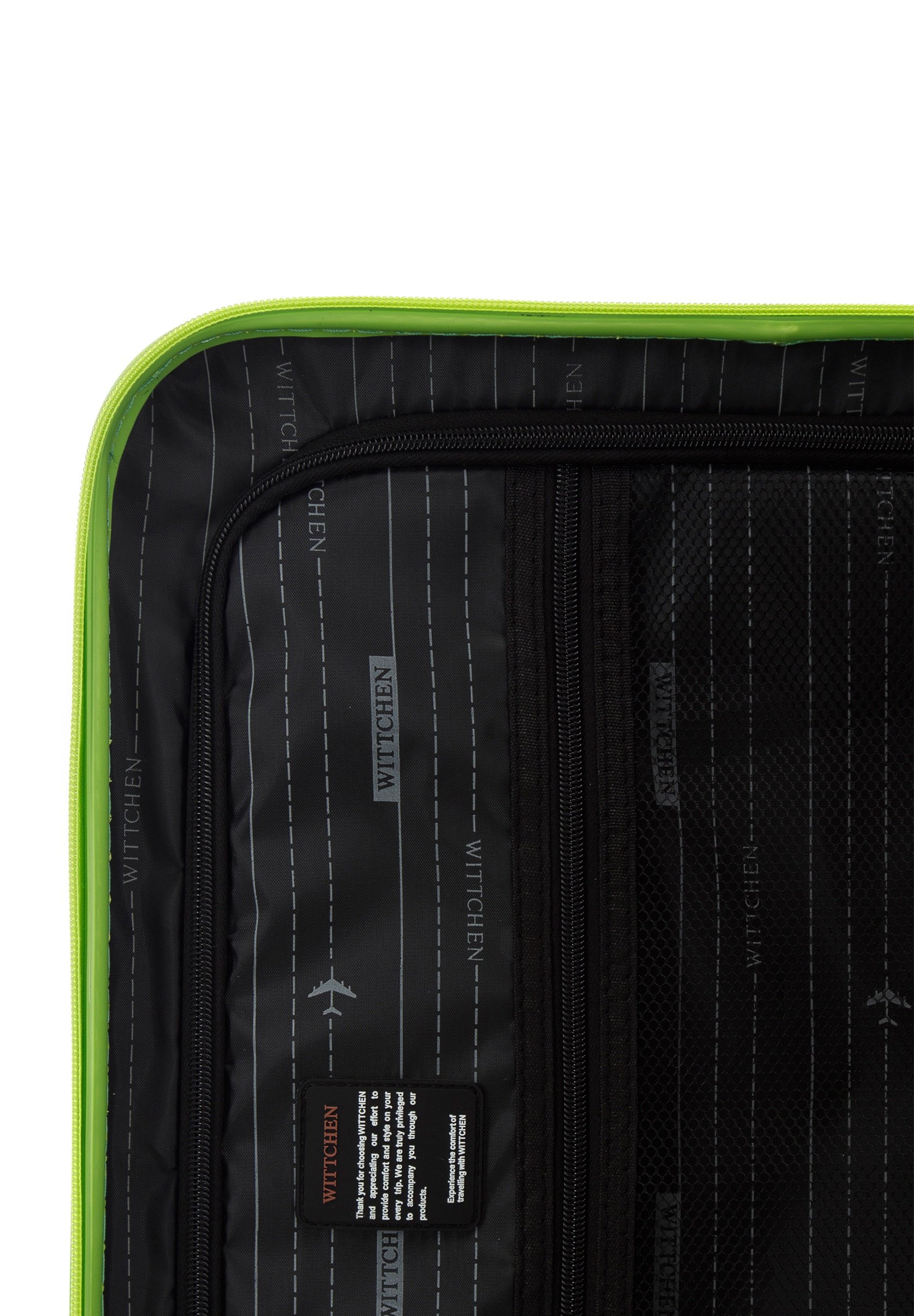 WITTCHEN LARGE SUITCASE FROM ABS - Trolley - green/groen - Zalando.nl