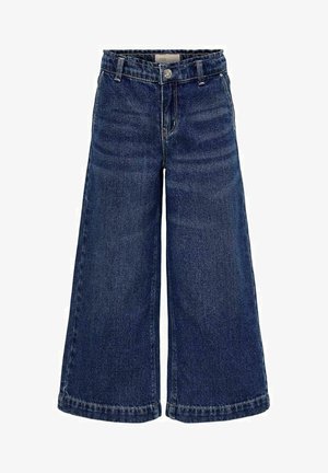KOGCOMET WIDE - Flared Jeans - dark blue denim