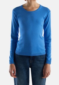 United Colors of Benetton Stickad tröja - light blue