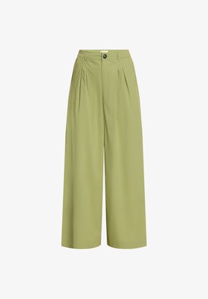Cartoon, CARTOON MIT BUNDFALTEN CASUAL-HOSE - Pantalon classique - mosstone