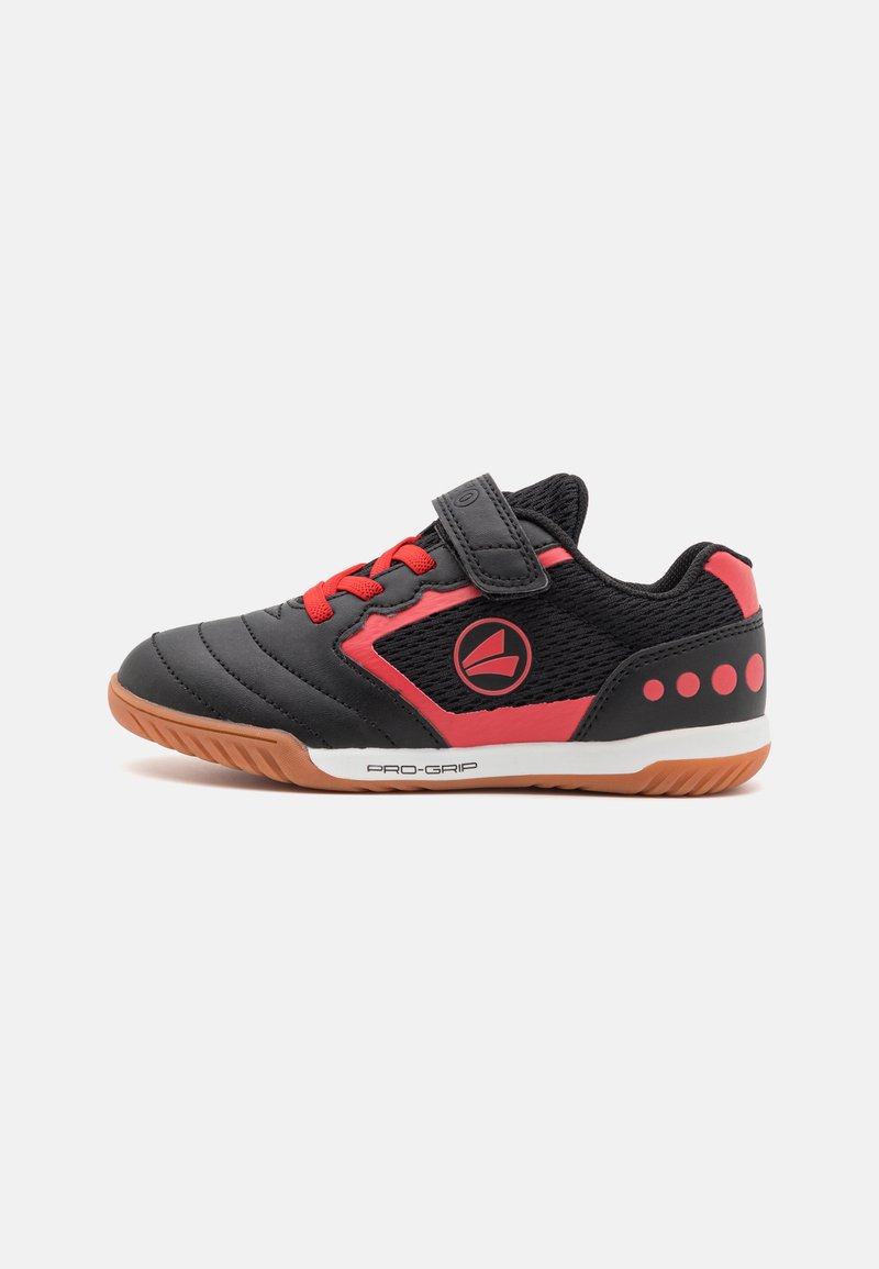 JAKO J-SH COUNTER UNISEX - Zaalvoetbalschoenen - jet black/fiery red