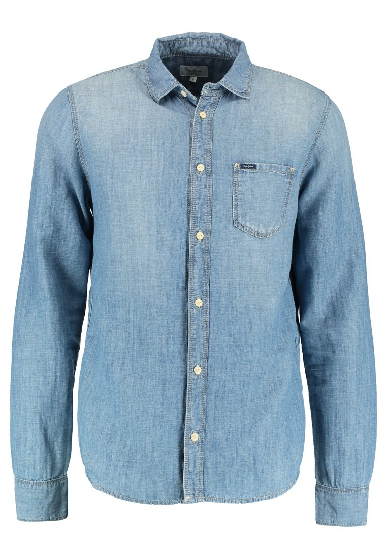Pepe Jeans Overhemd lichtblauw denim Pepe Jeans Overhemd lichtblauw denim