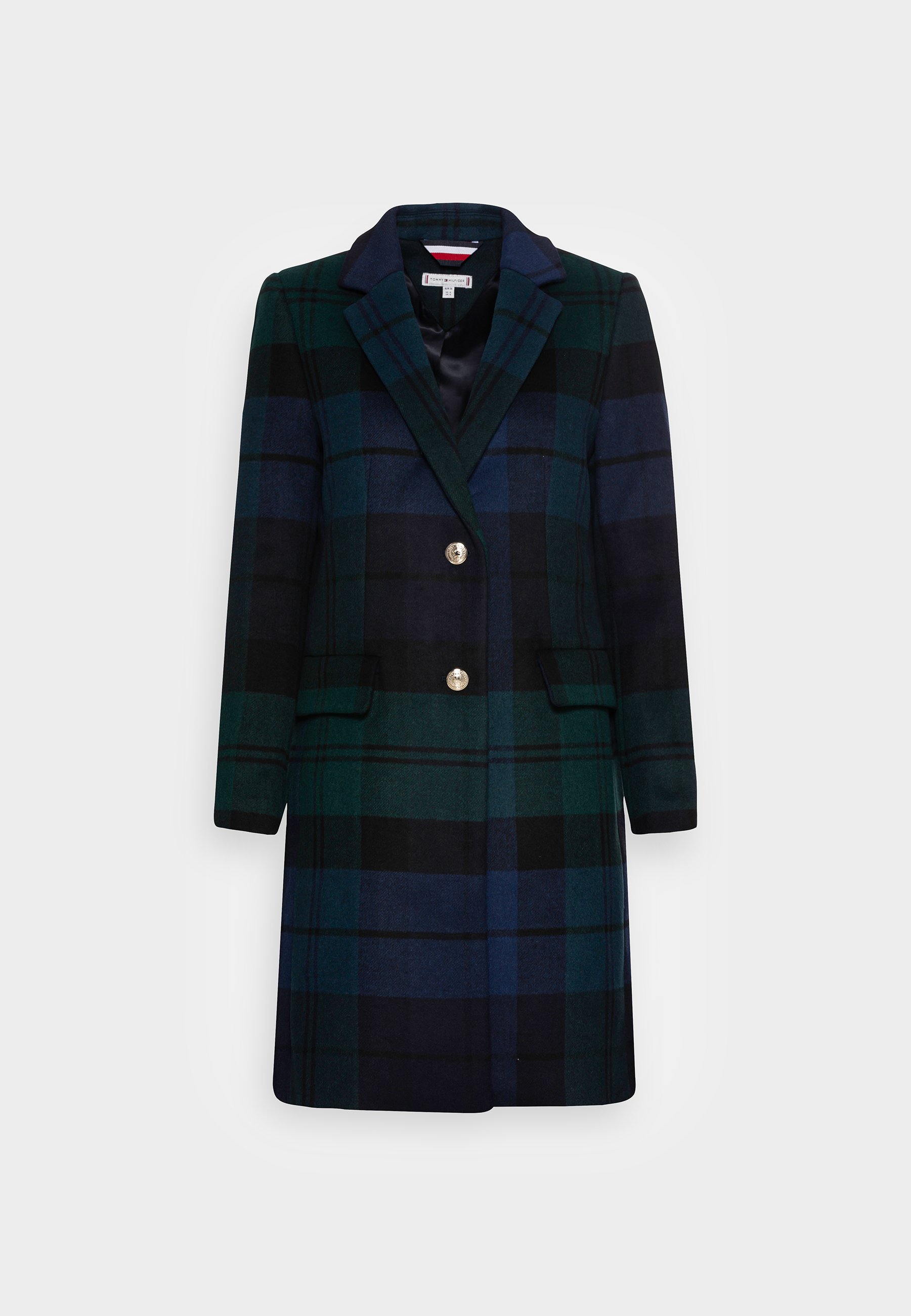 Tommy hilfiger checked coat Clearance