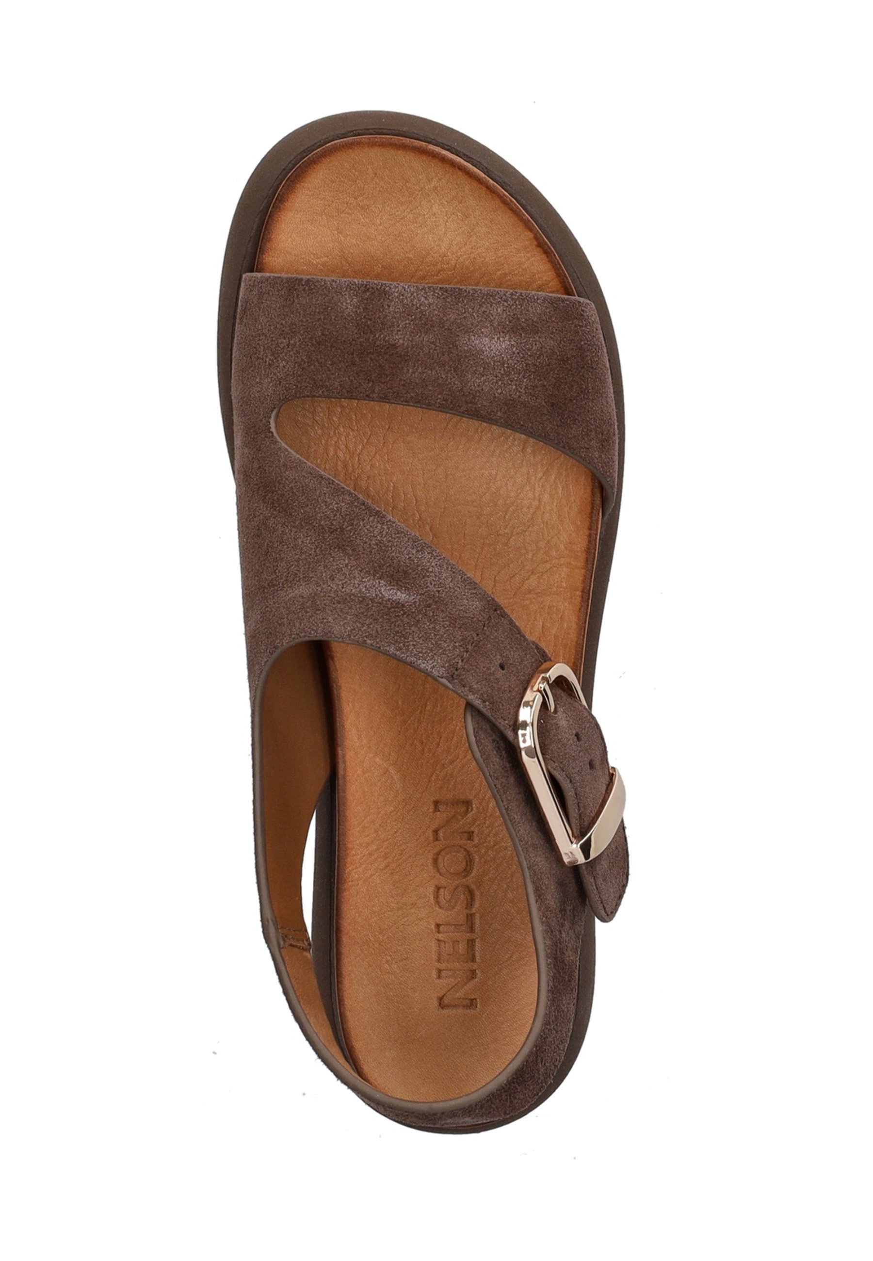 Nelson NELSON DAMES SANDAAL - Platform sandals - bruin/brown - Zalando Nelson NELSON DAMES SANDAAL - Platform sandals - bruin/brown - Zalando