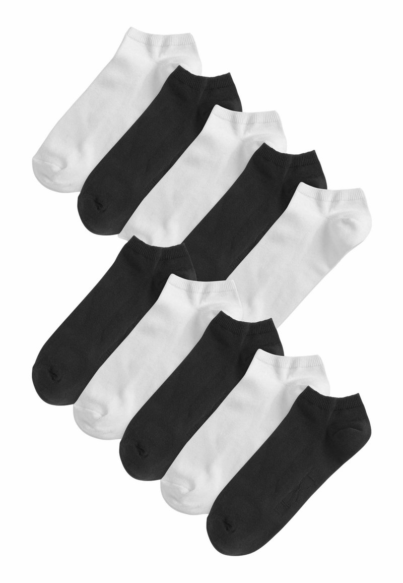 Next TEN PACK - Zoknik - white black