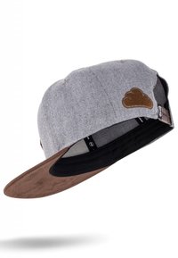 Blackskies PORT - Șapcă - grey/brown
