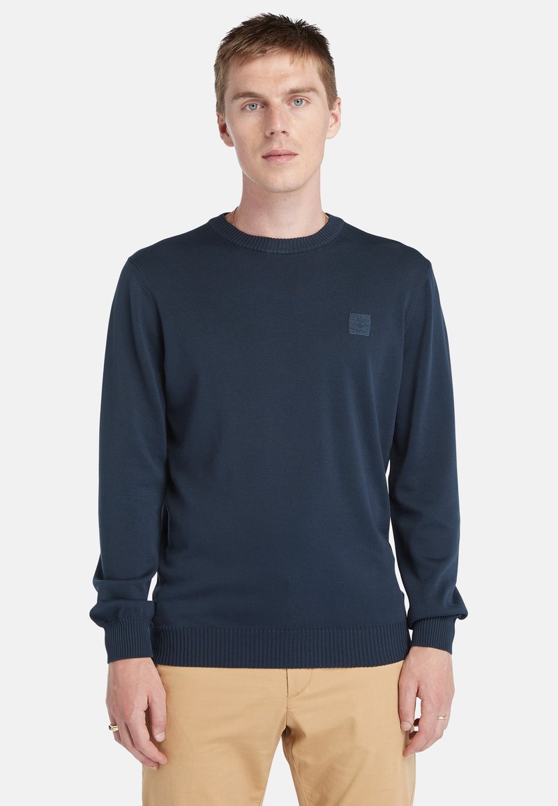 Timberland MERRYMACK RIVER GARMENT DYE - Svetr - dark sapphire