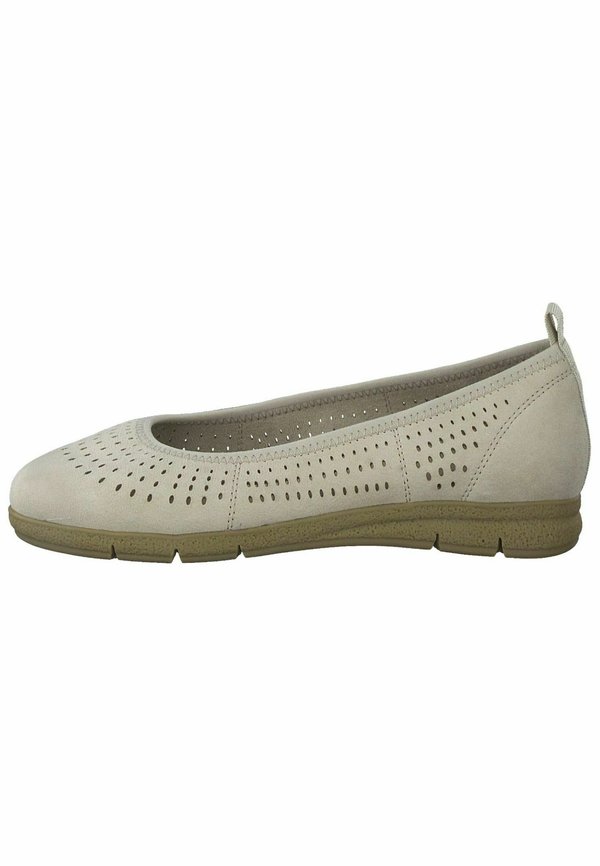 Comfort - Klassischer Ballerina - beige