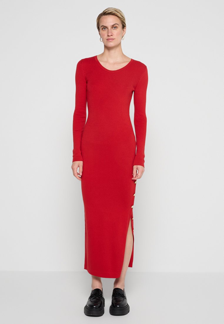 Barbour International Gebreide jurk rood