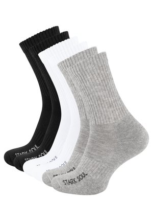 Stark Soul 6PACK - Calze - schwarz weiss grau