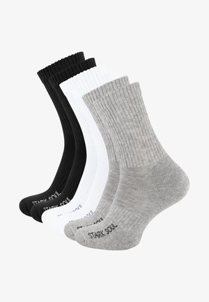 Stark Soul 6PACK - Calze - schwarz weiss grau