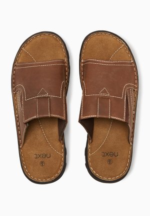 Slip-on sandaler - brown