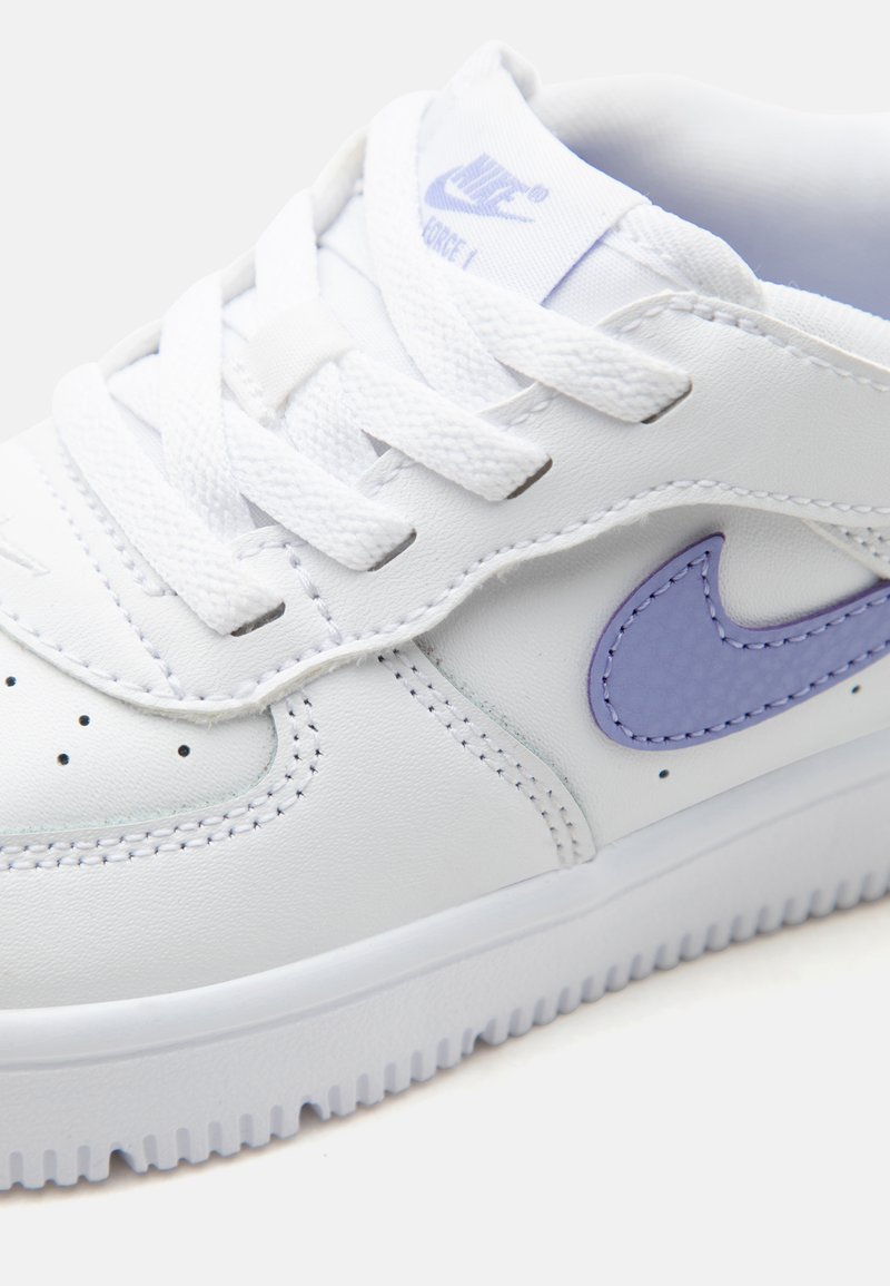 Sneaker Deals Nike Air Force Kleinkinder NIKE Air Force Toddler White Work Blue Leather Sneakers