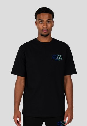 SIMI VALLEY - T-shirt print - black blue