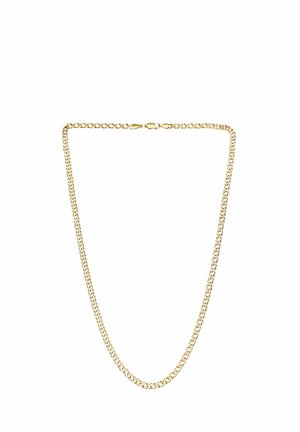 DIAMANT L'ÉTERNEL FLAT DOUBLE CURB OF LENGTH AND WIDTH - Ogrlica - yellow gold-coloured