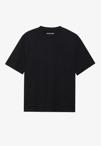 UNISEX BASIC BOXY T SHIRT - Camiseta básica - true black