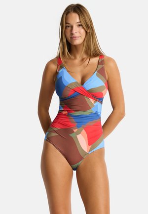 SEA LEVEL, SEA LEVEL BADEANZÜGE SANTORA - Traje de baño - blau