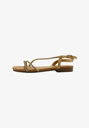 Merisell STRASS STAY - Sandalias - dorado