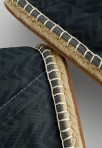 Next CRINKLE FRILL TRIM - Espadrille - navy