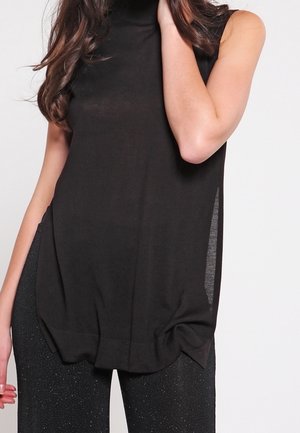 Strickpullover - black