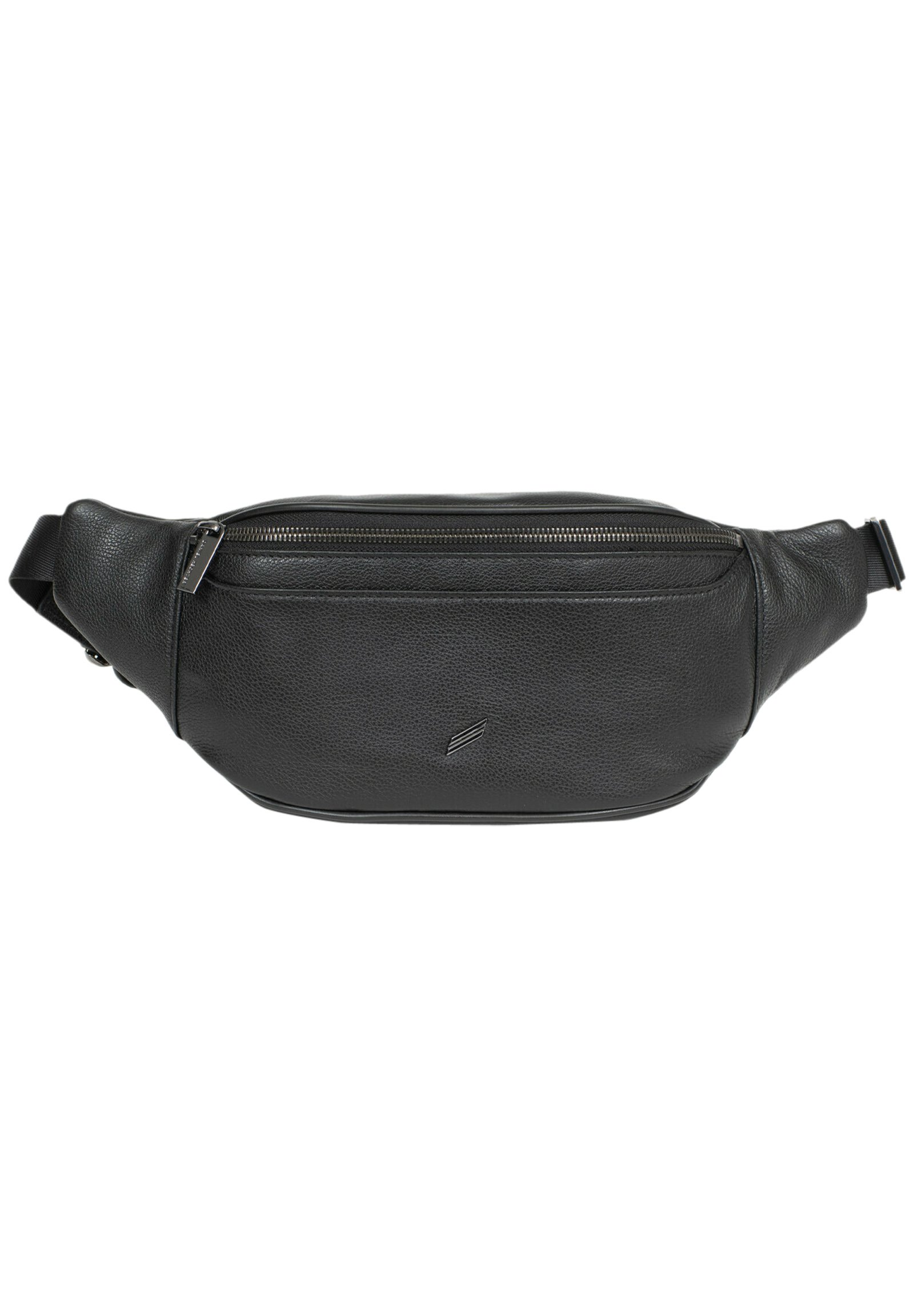 Sac Banane En Cuir Authentique Daniel Hechter - Blanc Pour Homme