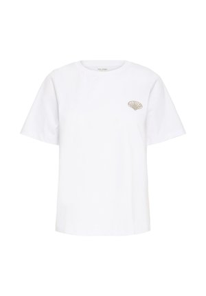 PULZ, PZCORAL - T-shirt imprimé - bright white