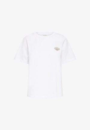 PULZ, PZCORAL - T-shirt imprimé - bright white