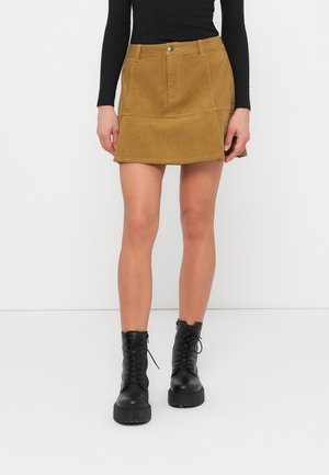 PCBABETT MINI SKIRT - Mini skirts  - travertine