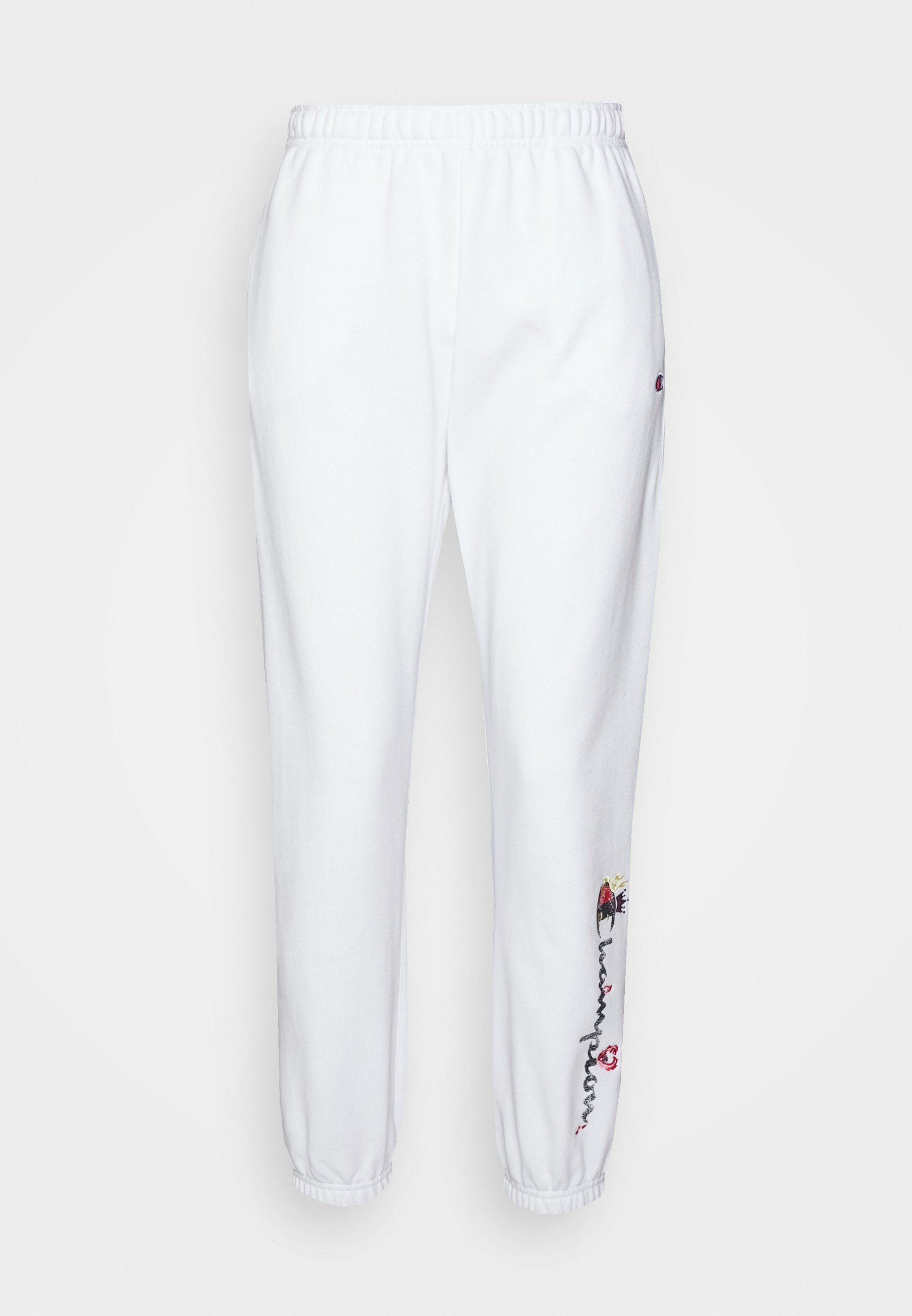 white champion track pants