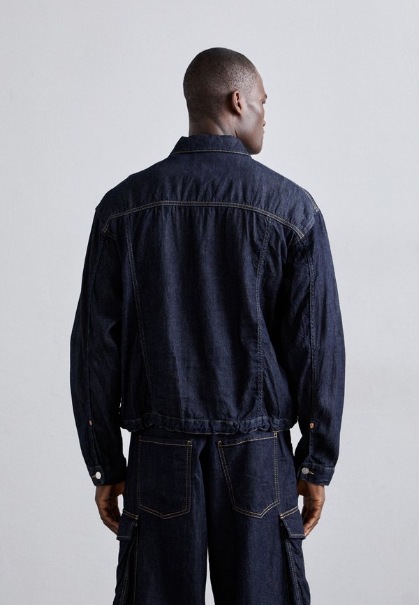 DRAWSTRING JACKET - Denim jacket4