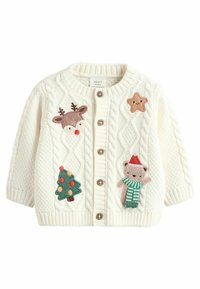 Next REGULAR FIT   - Kardiganas - white chrismas