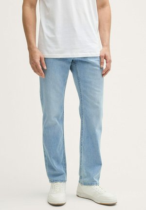 TOM TAILOR MARVIN ULTRALIGHT - Jeans straight leg - used bleached blue denim