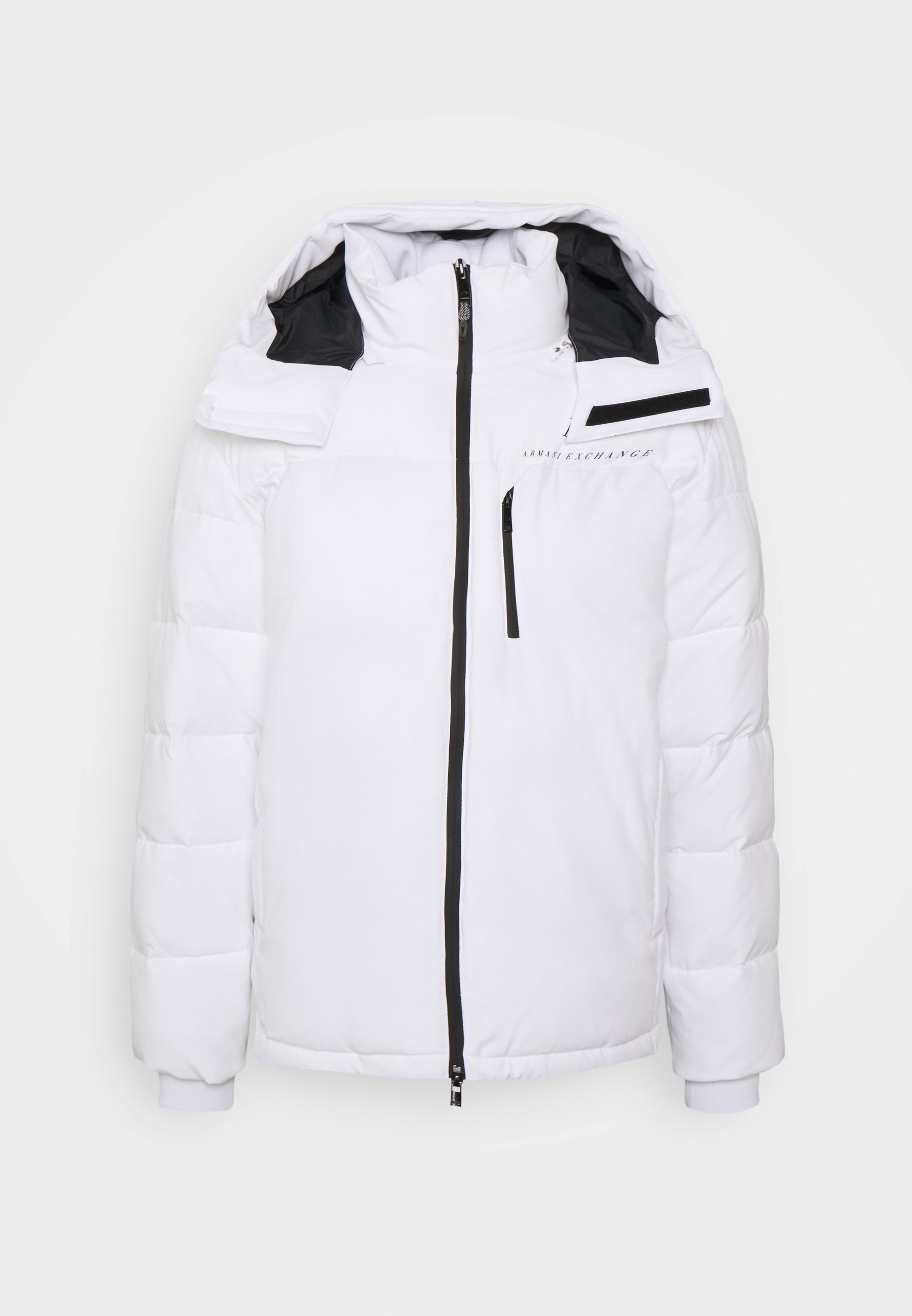 armani exchange jacket white