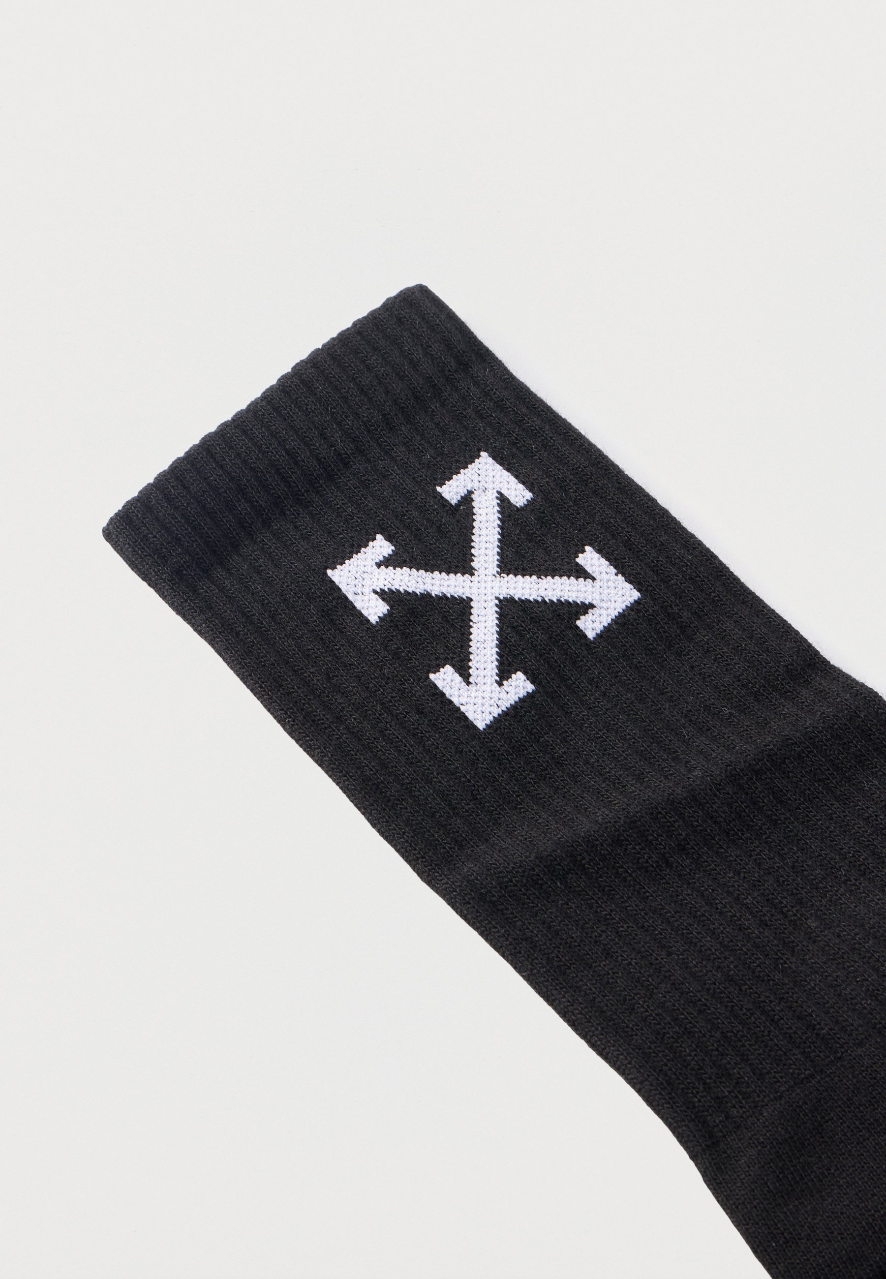 OFF-WHITE ARROW - Socks - black/white/black - Zalando.ie