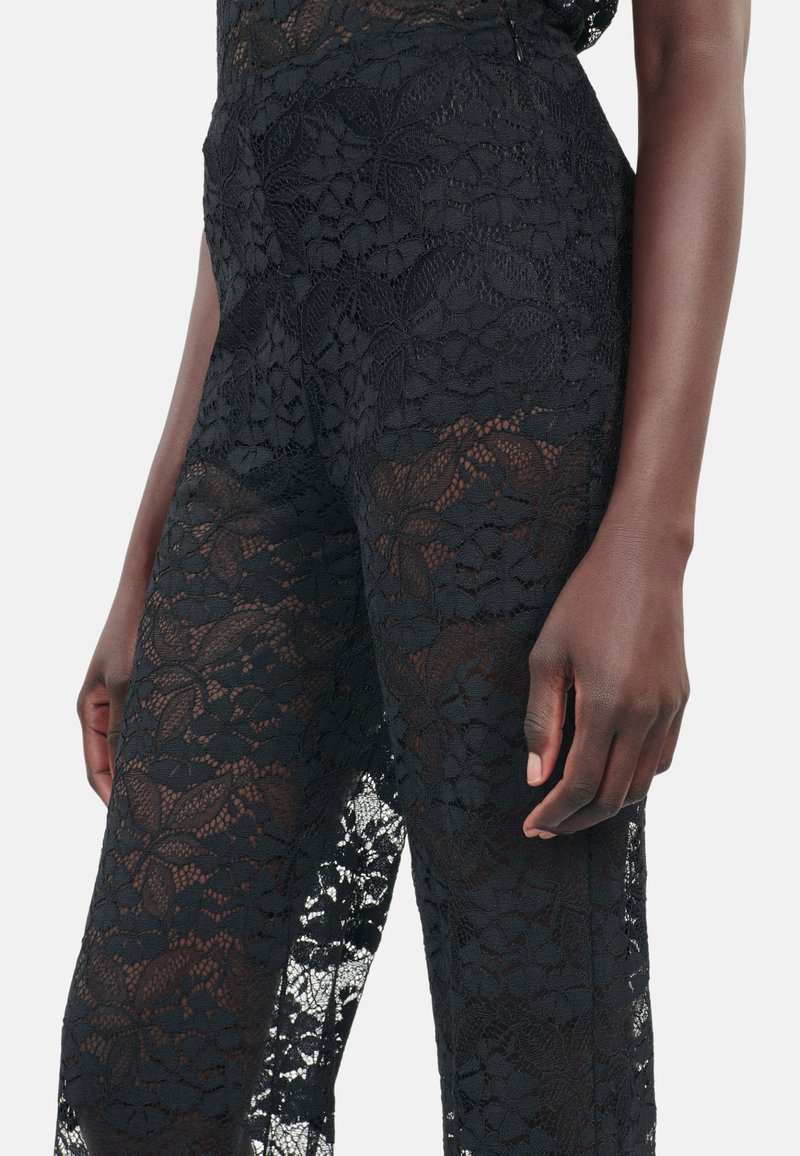 Pantalon Fluide Noir The Kooples - Taille 34 - Tour De Taille 26" - Occasion Très Bon État