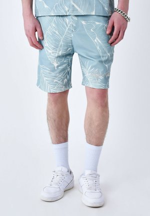 MPRIMÉ LUXURIANT - Shorts - bleu vert