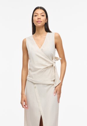 VILA VIPRISILLA  - Débardeur - super light natural