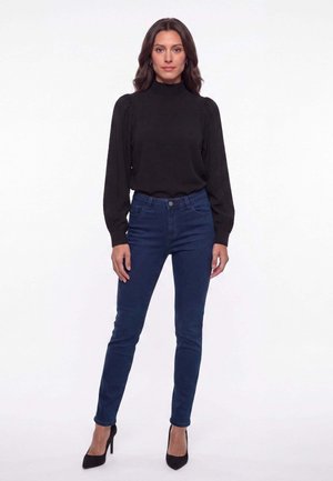 Kaffe, KAVICKY - Jeans Skinny Fit - dark blue denim