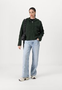 The Ragged Priest THING HOODIE - Chaqueta de punto - green
