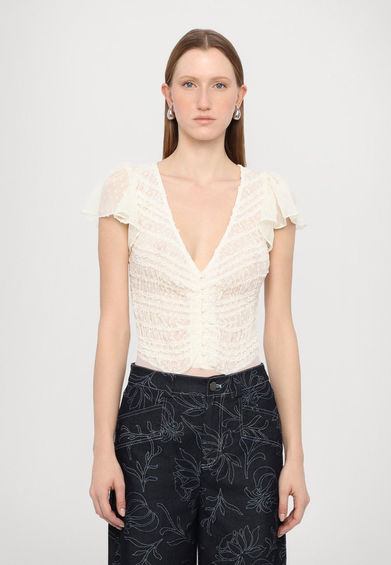 Hofmann Copenhagen - EXCLUSIVE - Bluse - off white, Vergrößern