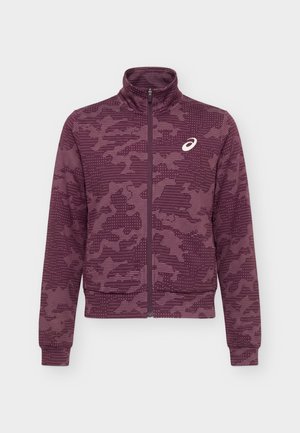 ASICS, MATCH JACKET - Μπουφάν προπόνησης - dark aubergine