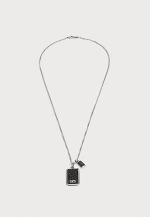 Guess, BARRIO - Collar - silver-coloured/black