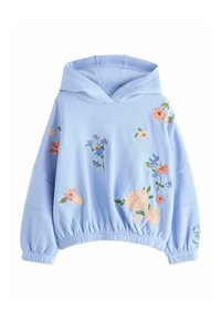Next ELASTICATED  - Kapucni - blue floral print embroidered