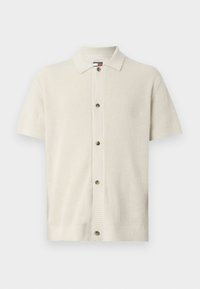 Tommy Jeans SCRIPT SHIRT  - Shirt - desert sand dune