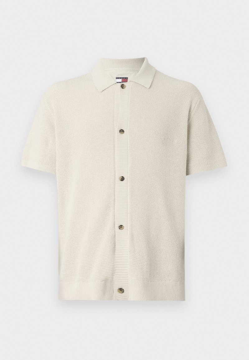 Tommy Jeans Overhemd zandkleur