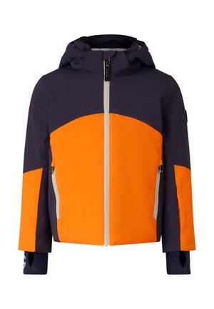 Veste d'hiver - orange navy-blau
