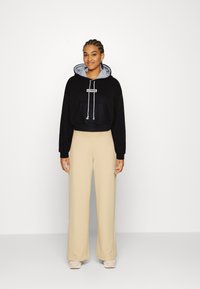 Levi's® GRAPHIC LAUNDRY HOODIE - Sportinis megztinis - black agate/starstruck heather