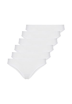 6 PACK - Slip - bianco