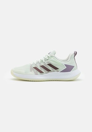 DEFIANT SPEED MULTI - Clay court tennis shoes - crystal jade/aurora metallic/lucid lemon