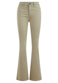 WE Fashion Flared Jeans - olive